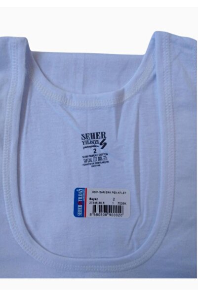 Seher Yıldızı Trendcoton 100% قطن رياضي رجالي للموسم الجديد (6 عبوات اقتصادية)