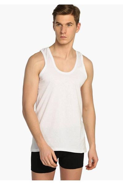 Tutku Ανδρικό λευκό Classic Athlete Elf568tccm Νέα σεζόν (10 τεμάχια οικονομικό πακέτο)