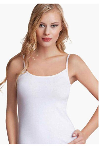 NBB Жіночий білий лікраний топ на бретельках 0 Новий сезон