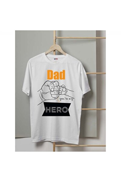 HOBİMOBİ Tata Heroj - Muška majica sa printom za Dan očeva