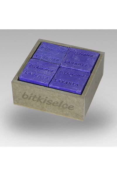 bitkiselce Lavender Soap - 1 Kg, 8 Pieces Handmade