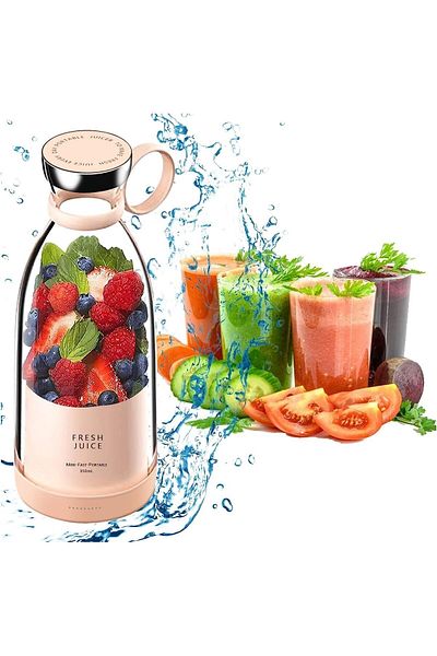 Fogy Portable Wireless Rechargeable Personal Smoothie Hand Blender