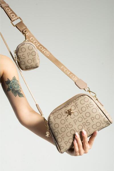 ImPolo حقيبة كتف وحقيبة كروس للنساء من إمبولو أديلا مينك إمبيرن، مقاس 15x21