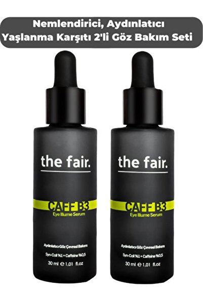 the fair. Nemlendirici, Aydınlatıcı Yaşlanma Karşıtı 2'li Göz Bakım Seti 30 Ml.