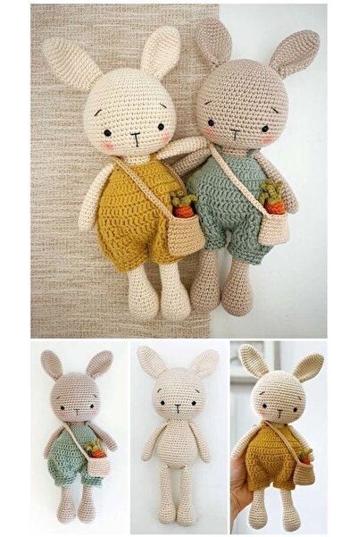 Strodizayn Amigurumi Tavşan Örme Oyuncak