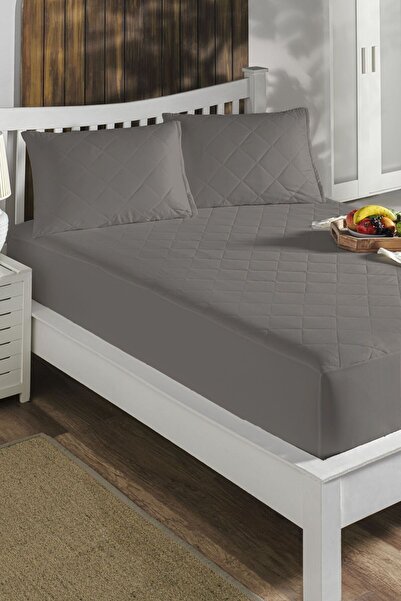 LIV CALISTA Protector de saltea din bumbac matlasat colorat 160x200 cu cearșa...