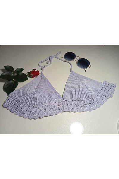 Vitaörgü Knitted Bikini Top