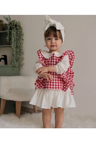 Kokosh kidss Kız Çocuk Elbise Ve Gömlek Setı