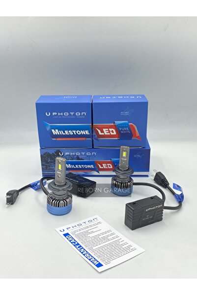 Photon Milestone H7 Black Katana Plus Led Xenon 15000 Lumens
