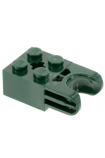 LEGO 2Pcs Green 2 X 2 Socket Joint Technic Moc Brick Connector