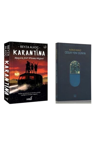 İndigo Kitap İNDİGO BEYZA ALKOÇ KARANTİNA 1.PERDE KARTON KAPAK & İTHAKİ YAYIN...