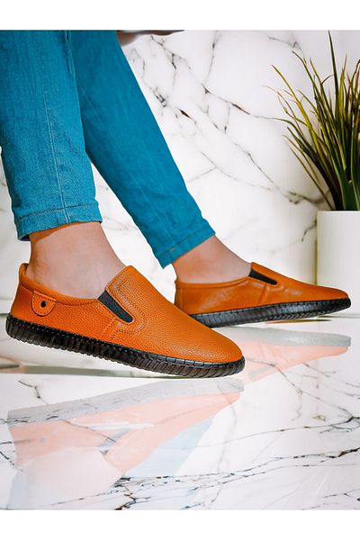 Bonjey 2023 Summer Full New Season Laceless Tan Sandal Shoes