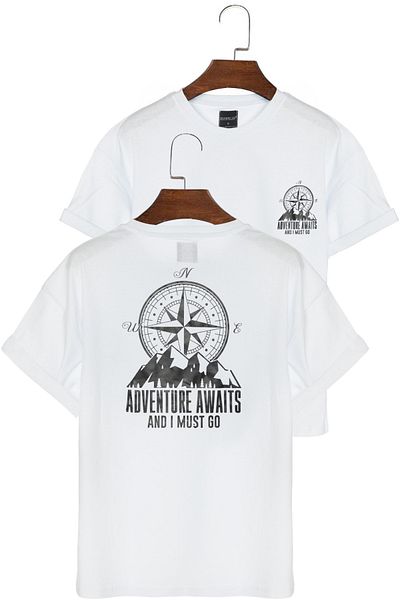 GHASSY CO. Unisex Πλάτη και στήθος με στάμπα Psl Outdoor Regular Oversize T-shirt
