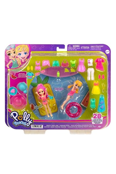 Polly Pocket Ve Arkadaşları Meyveli Havuz Moda Paketi Hkv95