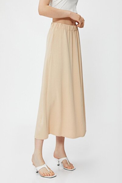 Koton Női bézs szoknya