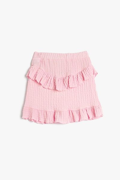 Koton Girl's Pink Skirt