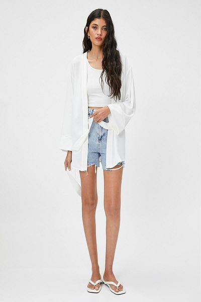 Koton Dámská Off-White bunda