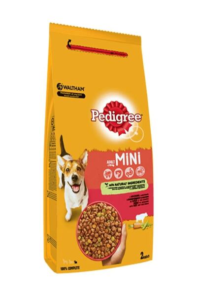 Pedigree Küçük Köpek Sığır Etli Biftek Ve Sebzeli 2 Kg