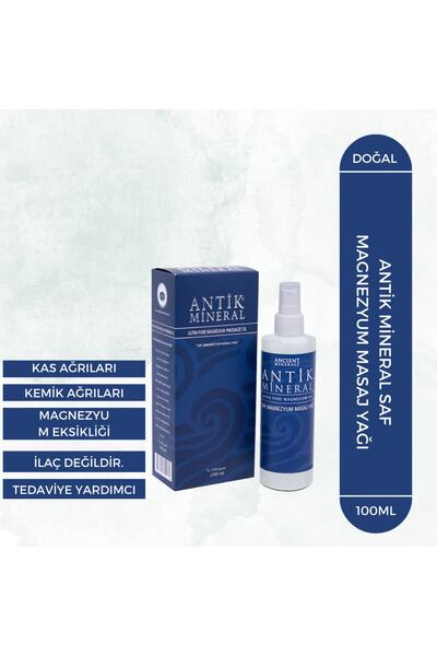 Antik Mineral Saf Magnezyum Masaj Yağı 200 Ml