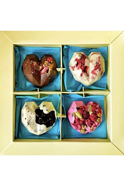 Tui's Chocolate Boxes 4’lü Kalp Çikolata