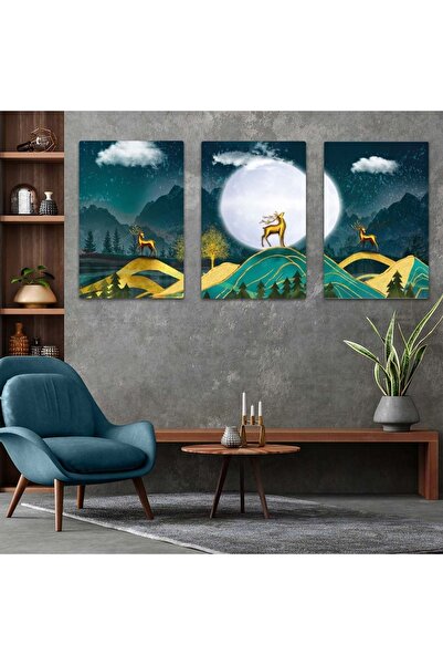 Hümre Home SET DE MASA TRIOALĂ DIN MDF GEYİK