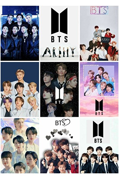 owl bag BTS 11 No -kpop- Set de 9 cartele foto