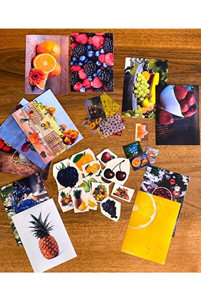 Fun Life 35 Parça Meyve Temalı Scrapbook Seti