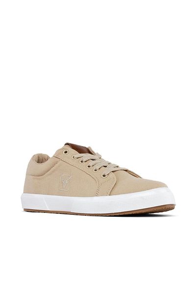 BUCKHEAD 4213 Mayer Beige Summer Linen Comfort Sneaker Αθλητικά Παπούτσια