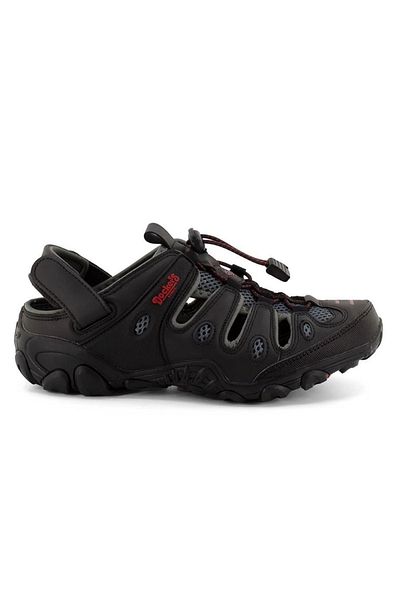 Dockers 3m216504 3fx Velcro Black Men's Daily Sandals Shoes