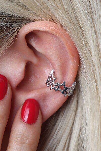 depozoom Gümüş Kaplama Ayarlanılabilir Sıkıştırılabilir Conch Orbital Yıldızl...