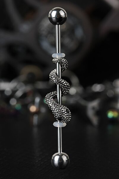 depozoom Cerrahi Çelik Piton Köprü Piercing