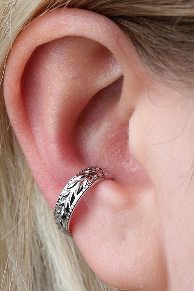 depozoom Gümüş Kaplama Ayarlanılabilir Sıkıştırılabilir Conch Orbital Yaprak ...