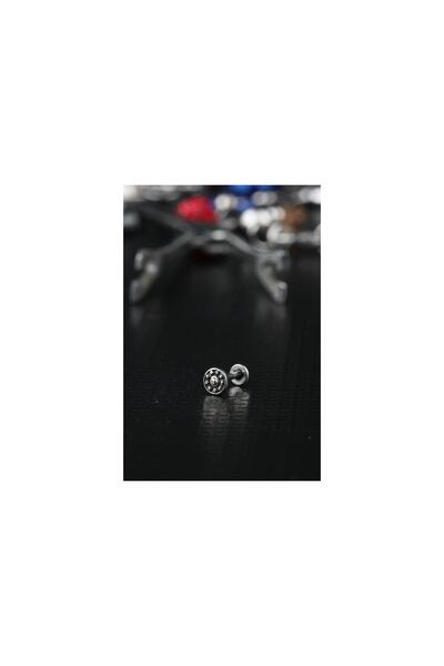 depozoom Etnik Noktalı Daire Tragus Helix Conch Cerrahi Çelik Piercing