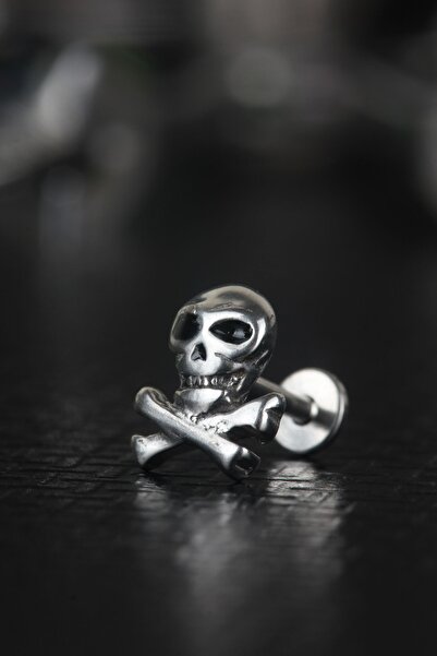 depozoom Cerrahi Çelik Kıkırdak Tragus Helix Labret Iskelet Piercing