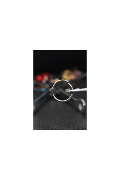 depozoom Cerrahi Çelik Kıkırdak Tragus Halka Klipsli 10 Mm Piercing