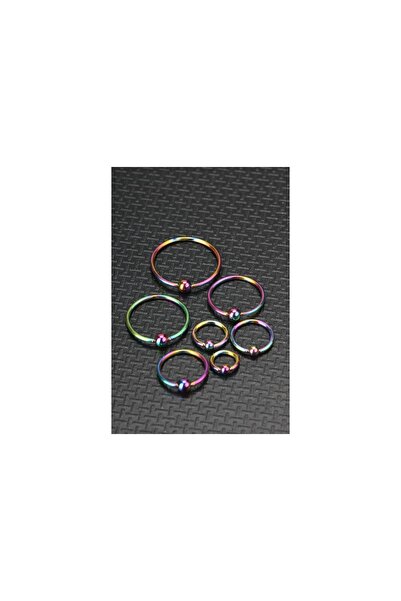 depozoom Cerrahi Çelik Tam Toplu Halka Tragus Helis Kıkırdak Orbital Piercing...