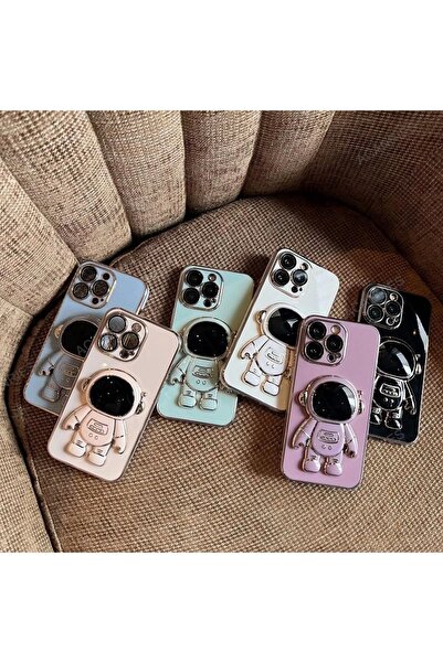 EMXTECH Masa Üstü Sevimli Astronot Standı Telefon Tutucu Yapışkan Özelliği Te...