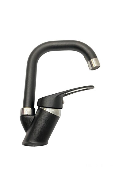 BDL ARMATÜR Kca Black Chrome Bathroom - Basin, Faucet and Fountain Tap, Doubl...