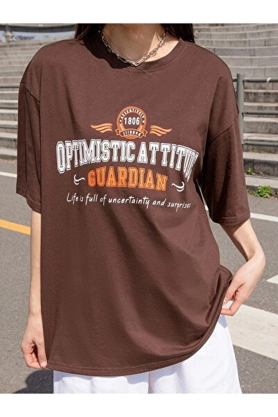 Machetta Γυναικείο μπλουζάκι Guardian με στάμπα μεγάλου μεγέθους