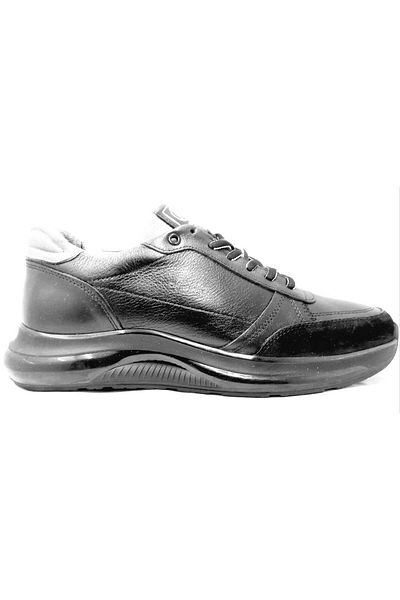 MARCOMEN 152-17389 Black Lace-up Daily Men's Casual Shoes