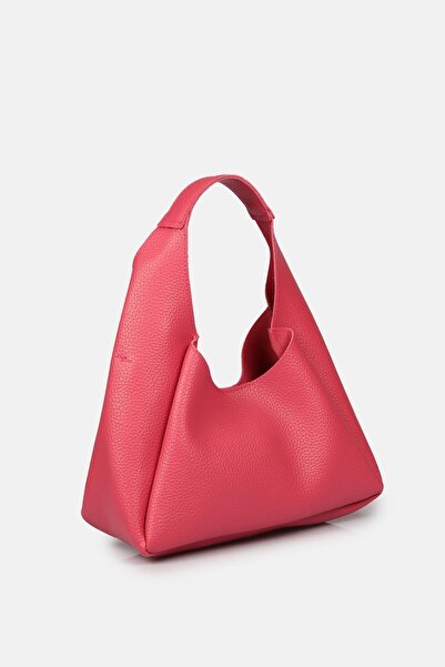 Stilgo Geantă de umăr casual de mărime medie, cu textura, interior din piele intoarsa, cu închidere cu fermoar și compartiment interior