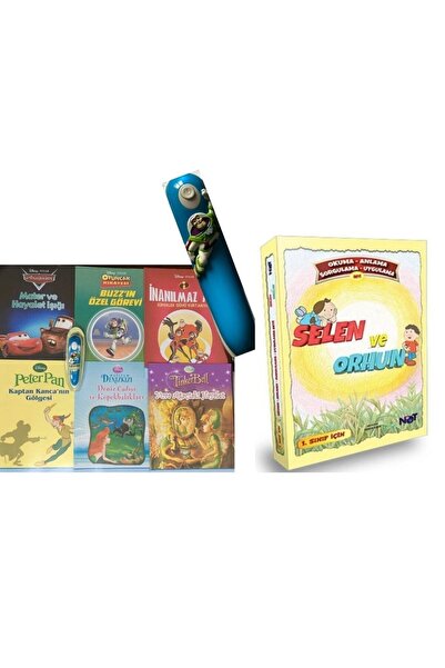 DİSNEY PRİNCESS Disney Play-me Akıllı Kalem Hikaye Kitapları & Binot Okuma Anlama Sorgulama Uygulama Seti