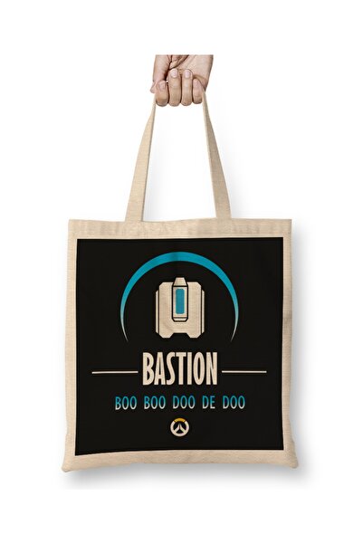 Baskı Dükkanı Bastion Boo Boo Doo De Doo Overwatch tkanina Torba dugačka Sa r...