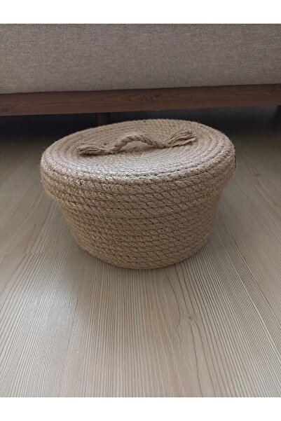 epncollection Pletena organizatorska korpa sa poklopcem - Višenamenska pleten...