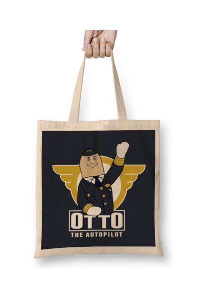 Baskı Dükkanı Avion Otto Cloth Torba Dugačak Sa ručkom
