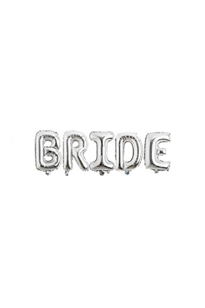 Chuva Deal Bear Silver Colored Bride Foil Balloon Set