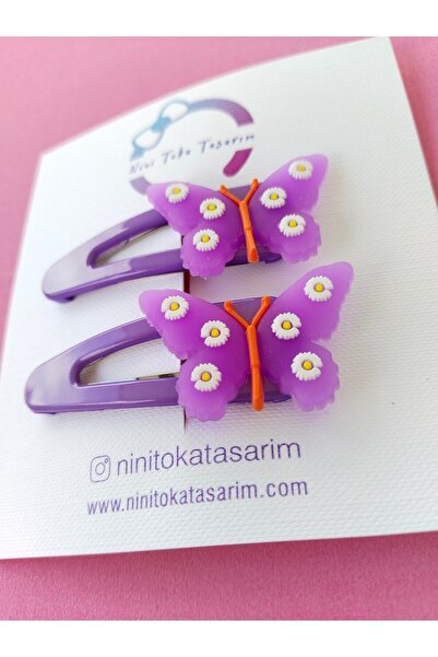 Nini Butterfly Silicone Snap Buckle