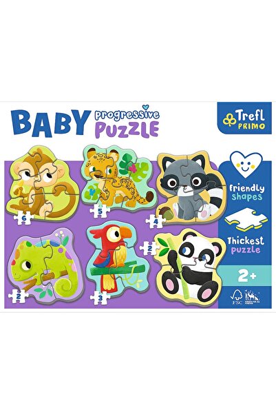 hediyecik Trefl Egzotik Hayvanlar Baby Puzzle