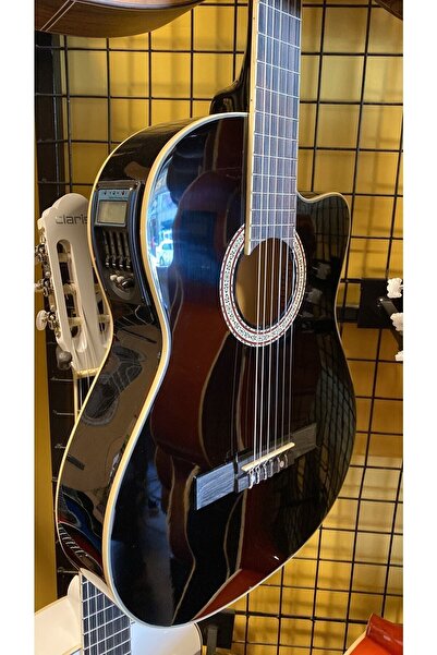 Nikadu Clariss Ccg-100tcbkeq Ince Kasa Elektro Klasik Gitar Sahne Gitarı