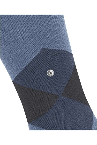 Burlington Herren Socken - Clyde, Rautenmuster, Bio-Baumwolle